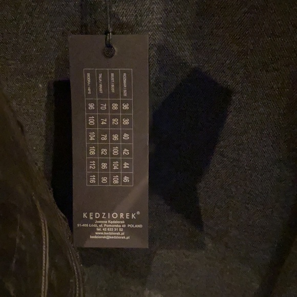 Kedziorek distressed gun metal black trench - Picture 9 of 12